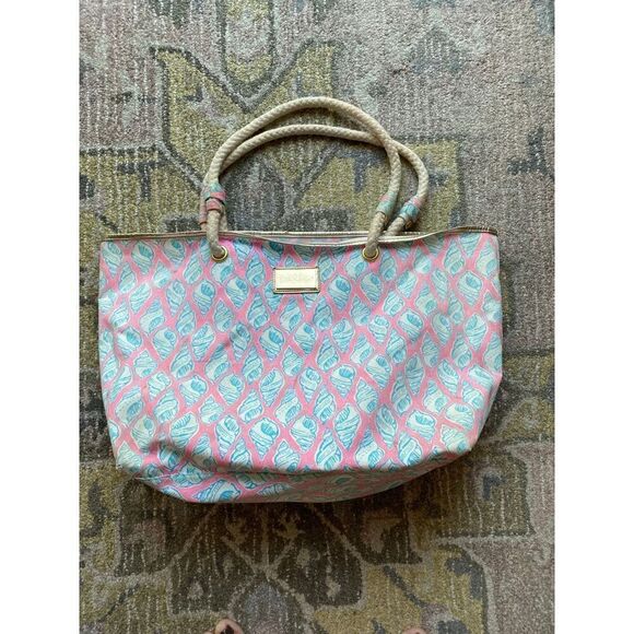 Lilly Pulitzer beach tote bag - Picture 1 of 12